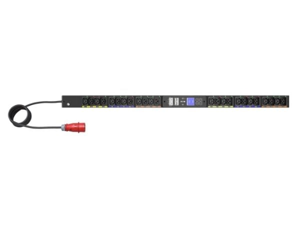 Eaton G4 - Strømfordelerenhet (kan monteres i rack) - styrt - AC 240-415 V - 11 kW - 3-faset - Ethernet 10/100/1000 - inngang: IEC 60309 16A - utga...