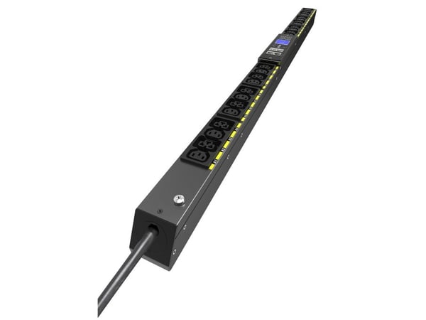 Eaton EVMIF116A, Mitattu, 22.5U, Yksivaiheinen, Pystysuora, Alumiini, musta
