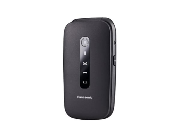 Panasonic KX-TU550 - 4G-ominaisuuspuhelin - RAM 64 MB - microSD-korttipaikka - LCD-näyttö - 240 x 320 pikseliä - takakamera 1,2 MP - musta - musta