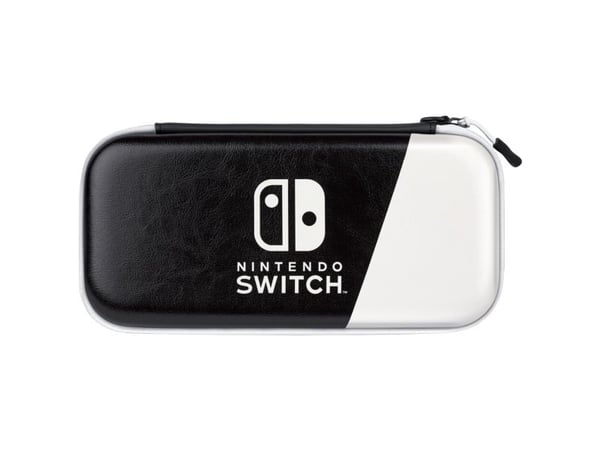 PDP 500-218-BLRD, Omslag, Nintendo, Svart, Vit, Nintendo Switch OLED, Dragkedja