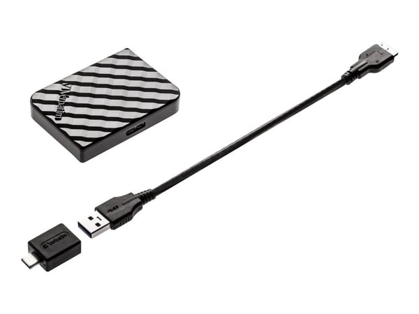 Verbatim Store 'n' Go - Harddisk - 512 GB - ekstern (bærbar) - USB 3.2 Gen 1 - svart