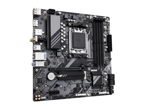 Gigabyte B650M D3HP AX - 1.0 - hovedkort - micro ATX - Socket AM5 - AMD B650 Chipset - USB 3.2 Gen 1, USB-C 3.2 Gen 1 - 2.5 Gigabit LAN, Wi-Fi 6E, ...
