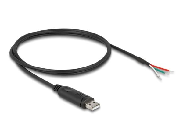 Delock-adapterkabel USB 2.0 Type-A til seriell RS-485 3 x åpne kabelender 1 m