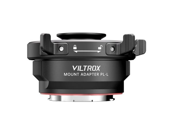 VILTROX PL-L, PL-kiinnitys, L mount, musta, Alumiini, Ruostumaton teräs, 297,5 g