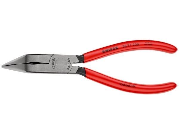 Knipex 38 71 200, 2 mm, 7,3 cm, Stål, Plast, Rød, 200 mm