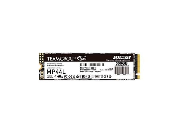 Team Group MP44L - SSD - 500 GB - intern - M.2 2280 - PCIe 4.0 x4 (NVMe)