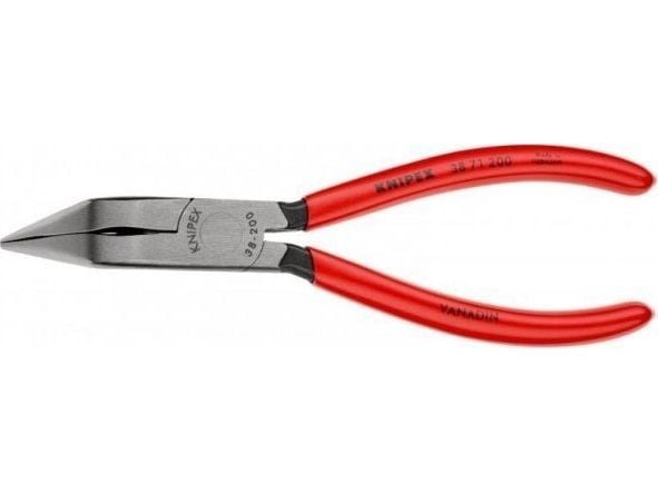 Knipex 38 71 200, 2 mm, 7,3 cm, Stål, Plast, Rød, 200 mm