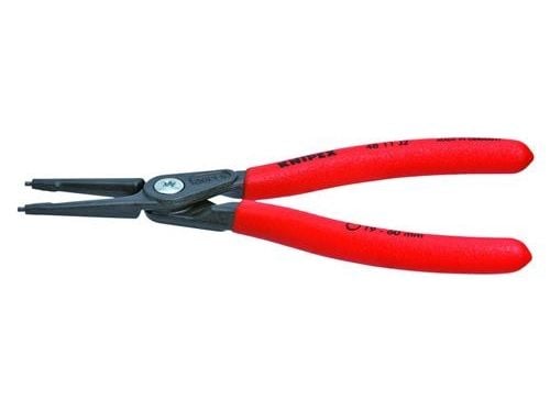 Knipex 48 11 J0, Låseringtang, Kromvanadiumstål, Plast, Rød, 140 mm, 105 g