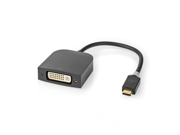 Nedis CCBW64552AT02, 3.2 Gen 1 (3.1 Gen 1), USB Type-C, DVI-utgang, 1920 x 1080 piksler