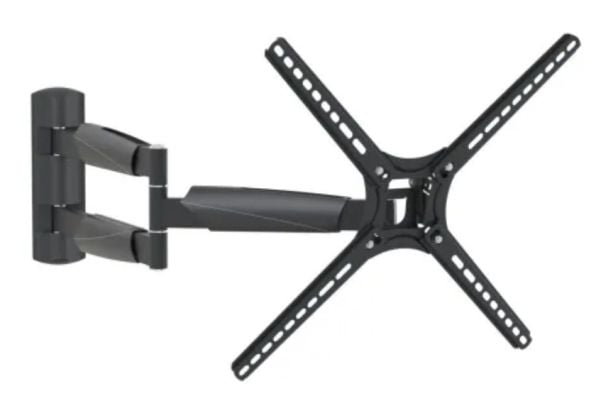 Barkan BM343XL - Monteringssett (veggmontering) - full bevegelse - for LCD-display / bøyd LCD-display - metall - svart - skjermstørrelse: 13"-65"