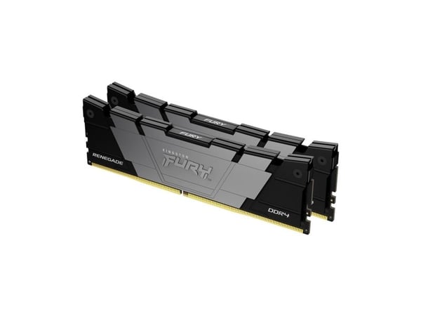 Kingston FURY Renegade - DDR4 - sett - 16 GB: 2 x 8 GB - DIMM 288-pin - 3600 MT/s / PC4-28800 - CL16 - 1.35 V - ikke-bufret - ikke-ECC - svart