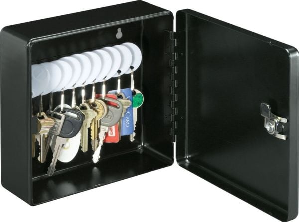 Nøkkelsafe MasterLock KDS1EURHRO, 170x170 mm, svart, stål