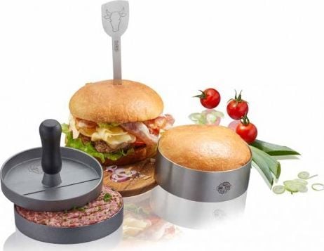 3-delt burgersett GEFU BBQ G-89494