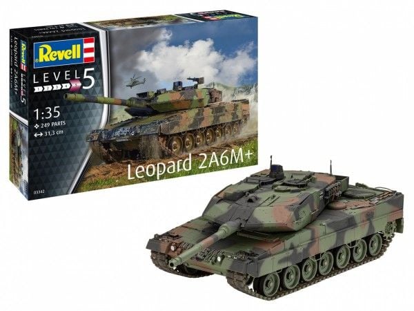 Revell Muovimalli Leopard 2 A6M+ 1/35