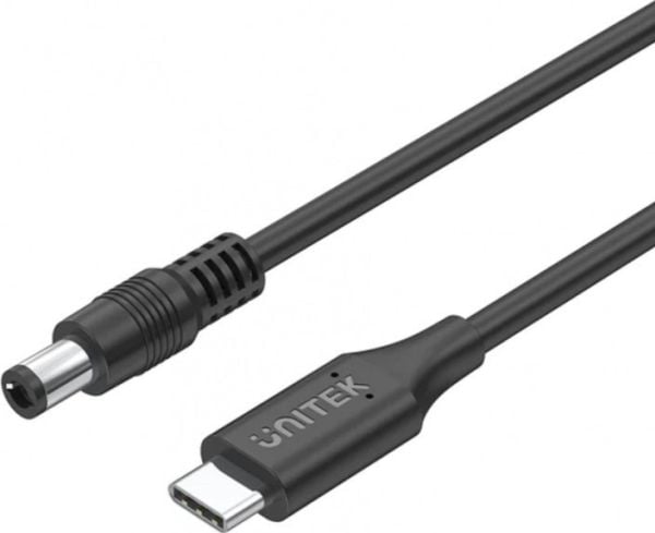 Unitek Acer 65W USB-C - DC5.5 kannettavan tietokoneen virtakaapeli