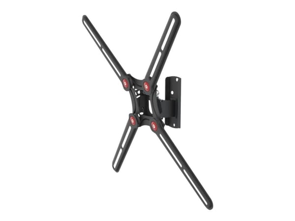 Barkan BM320 - Monteringssett (veggmontering) - Tilt & Swivel - for LCD-display / bøyd LCD-display - svart - skjermstørrelse: 13"-65"