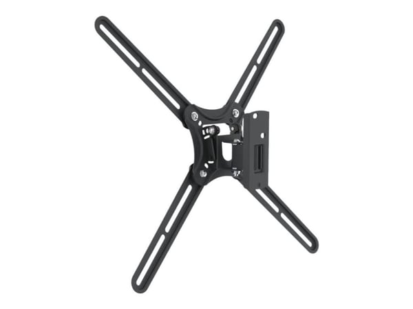 Barkan BM320 - Monteringssett (veggmontering) - Tilt & Swivel - for LCD-display / bøyd LCD-display - svart - skjermstørrelse: 13"-65"