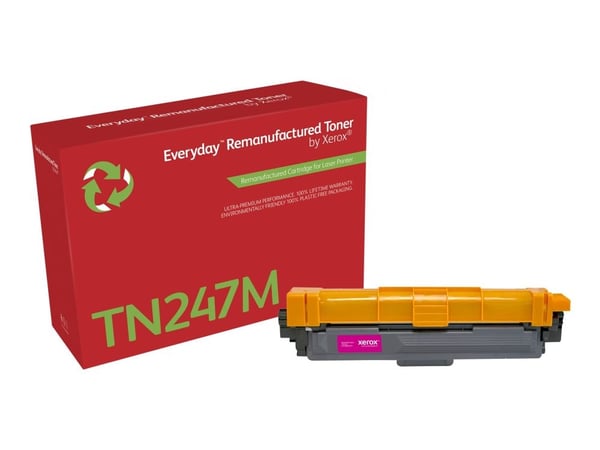 Everyday - Høykapasitets - magenta - kompatibel - boks - gjenfabrikert - tonerpatron (alternativ for: Brother TN247M) - Green World Alliance returp...