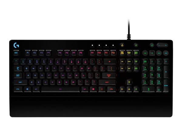 Logitech Prodigy G213 - Tastatur - bakgrunnsbelyst - USB - Italiensk - svart