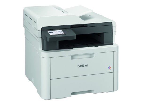 Brother MFC-L3740CDW, LED, Färgutskrift, 600 x 2400 DPI, A4, Direktutskrift, Svart, Vit