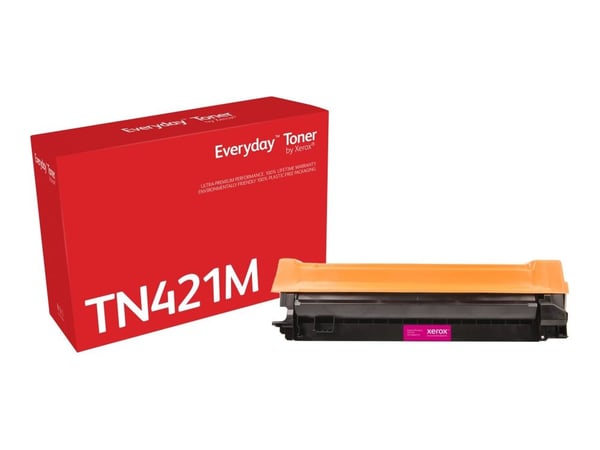 Everyday™ Magenta Toner by compatible with Brother TN-421M, Standard capacity, 1800 sivua, Magenta, 1 kpl Everyday™ Magenta Toner by compatible with Brother TN-421M, Standard capacity, 1800 sivua, Magenta, 1 kpl