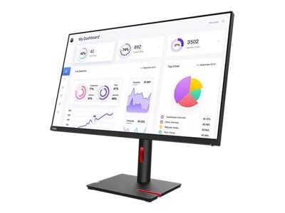 Lenovo ThinkVision T32p-30, 80 cm (31.5"), 3840 x 2160 pikseliä, 4K Ultra HD, LED, Musta