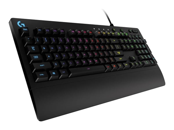 Logitech Prodigy G213 - Tastatur - bakgrunnsbelyst - USB - Italiensk - svart
