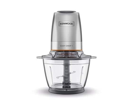 Kenwood sähköinen hakkuri, lasisäiliö, 600 ml tilavuus, astianpesukoneenkestävä, 500 wattia (0W22710002)