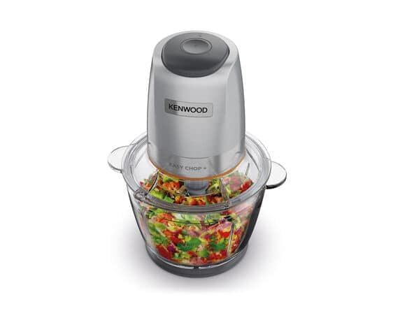 Kenwood elektrisk hakker, glassbeholder, kapasitet 600 ml, tåler oppvaskmaskin, 500 watt (0W22710002)