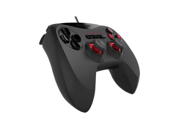 SPEEDLINK Strike NX SL-650100-BK - Håndkonsoll - 12 knapper - trådløs - svart - for PC