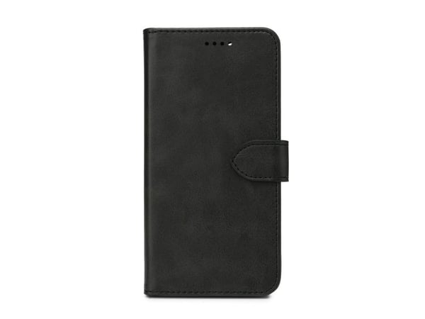 eSTUFF WALES - Flipomslag til mobiltelefon - polyuretan (PU) - sort - for Samsung Galaxy A53 5G
