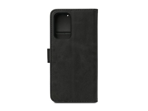 eSTUFF WALES - Flipomslag til mobiltelefon - polyuretan (PU) - sort - for Samsung Galaxy A53 5G