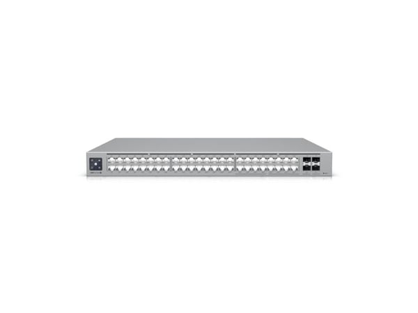 Ubiquiti UniFi Pro Max 48 PoE - Switch - L3 - Managed - 16 x 1/2,5G (8 PoE+, 8 PoE++) + 32 x 10/100/1000 (24 PoE+, 8 PoE++) + 4 x 10 Gigabit SFP+ -...