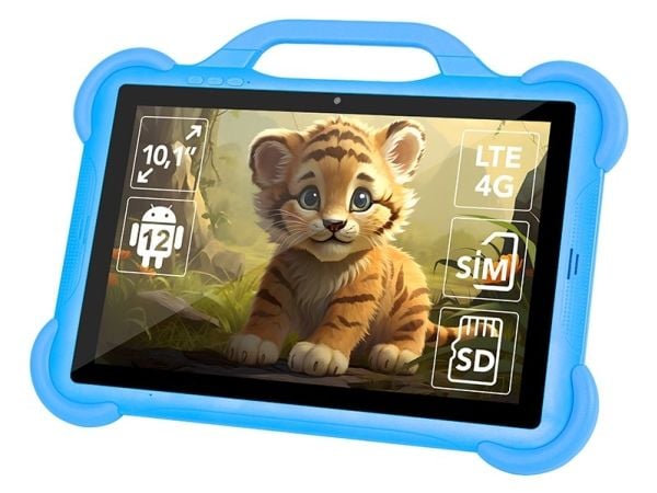 Tabletti KidsTAB10 4G BLOW 4/64GB sininen + kotelo