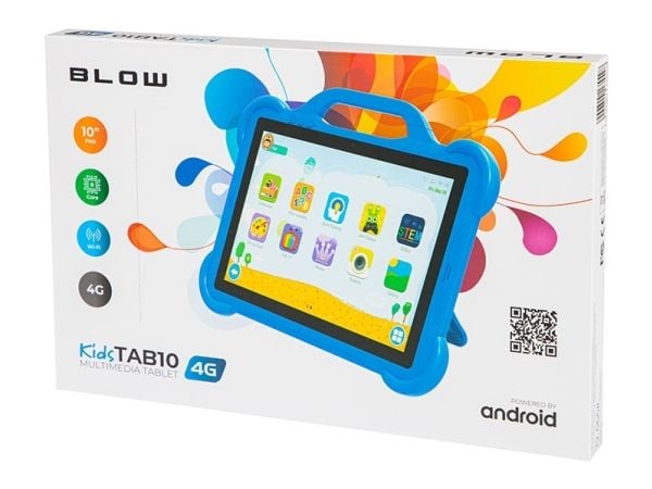Tabletti KidsTAB10 4G BLOW 4/64GB sininen + kotelo