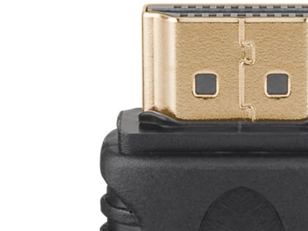 HDMI™-kulmasovitin 270° pystysuunnassa, 4K/60Hz