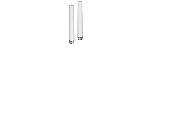 Zyxel ANT2105 - Antenne - 4,5 dBi (for 2,4 - 2,483 GHz), 7 dBi (for 5,15 - 5,875 GHz) - rundtstrålende - utendørs - grå (en pakke 2)