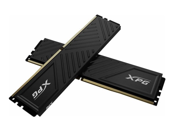 XPG GAMMIX D35 - DDR4 - sats - 16 GB: 2 x 8 GB - DIMM 288-pin - 3600 MT/s / PC4-28800 - CL18 - 1.35 V - ej buffrad - svart