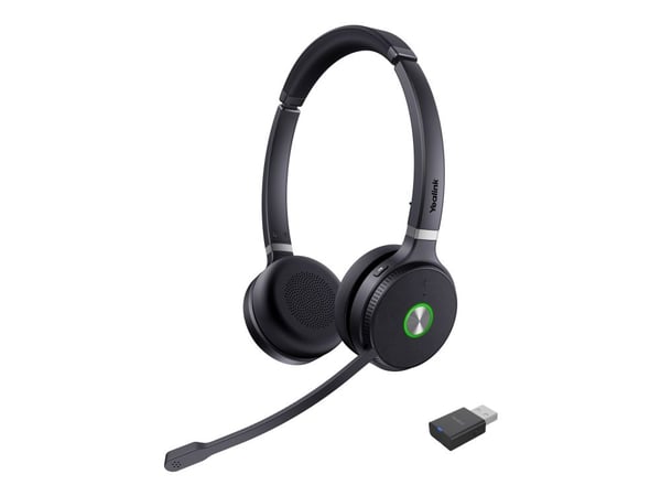 Yealink WH62 Portable, Langaton, Puhelut/Musiikki, 20 - 20000 Hz, Kuulokkeet, Musta, Harmaa
