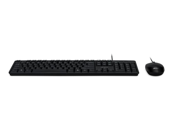 ACER COMBO 100 WIRED KB AKW900 + WIRED MOUSE AMW920 BLACK Nordic retail pack