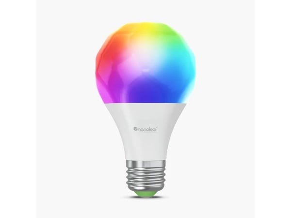 Nanoleaf Essentials Matter - LED-lyspære - form: A60 - E27 - 8.5 W - klasse F - RGBCW-lys - 2700-6500 K