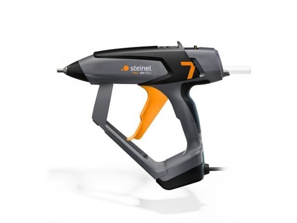 STEINEL GlueMatic 7011, Limpistol, Grå, Orange, LCD, Kartong, Keramiska, Glas, Läder, Plast, Gummi, Sten, Trä, 35 g/min, 1,1 cm