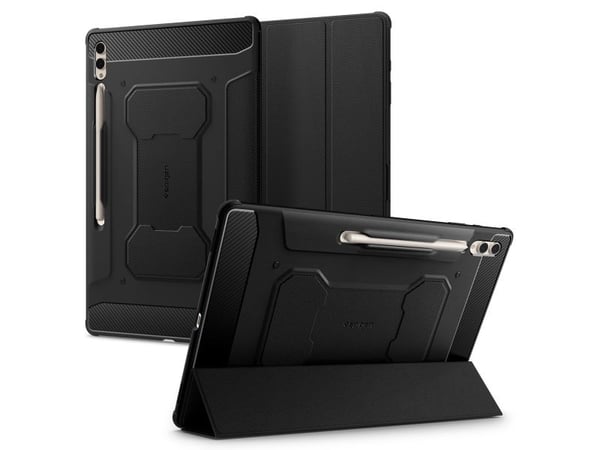 Spigen Rugged Armor Pro, Flip case, Samsung, Galaxy Tab S9 Ultra Galaxy Tab S8 Ultra, 37,1 cm (14.6"), 428 g