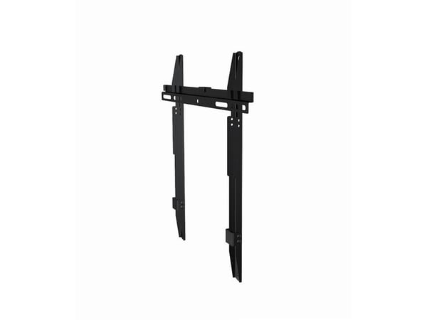 Gembird WM-55F-03 - Monteringssett (veggmontering) - fast - for LCD-TV - stål - svart - skjermstørrelse: 32"-55"