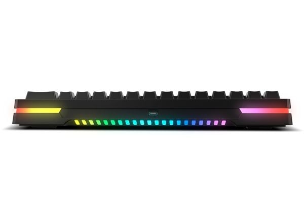 Krom Kreator, 60%, Koblet med ledninger (ikke trådløs), USB, Mekanisk nøkkelbryter, RGB LED, Sort