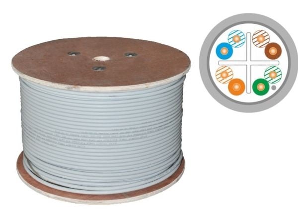 ALANTEC F/UTP cat.5e LSOH B2ca 4x2x24 AWG kabel 500m