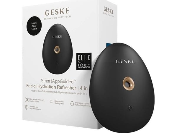 Geske ansiktspleie 4-i-1 med app (grå)
