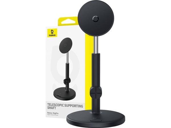 Baseus MagPro magnetisk stativholder til telefon - svart