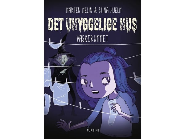 Det otäcka huset - Tvättstugan | Mårten Melin | Språk: Danska