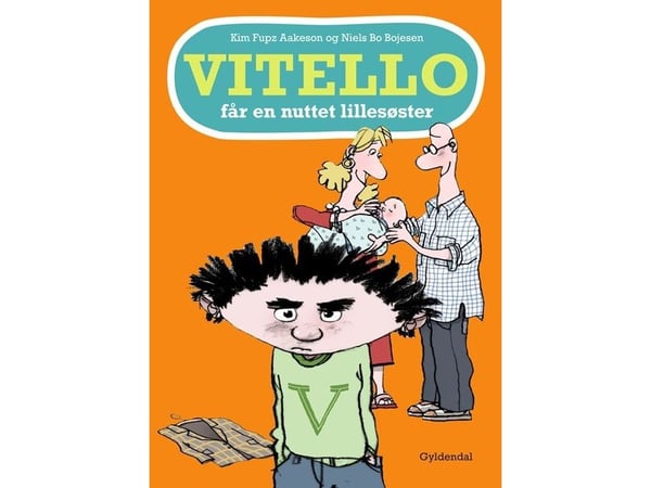 Vitello får en søt lille lillesøster | Kim Fupz Aakeson; Niels Bo Bojesen | Språk: Dansk